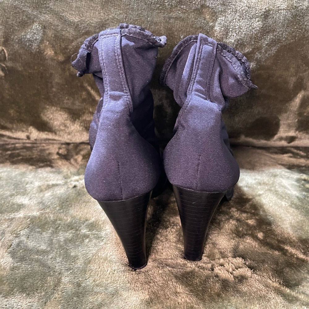 Isadore Satin Booties - Picture 5 of 6